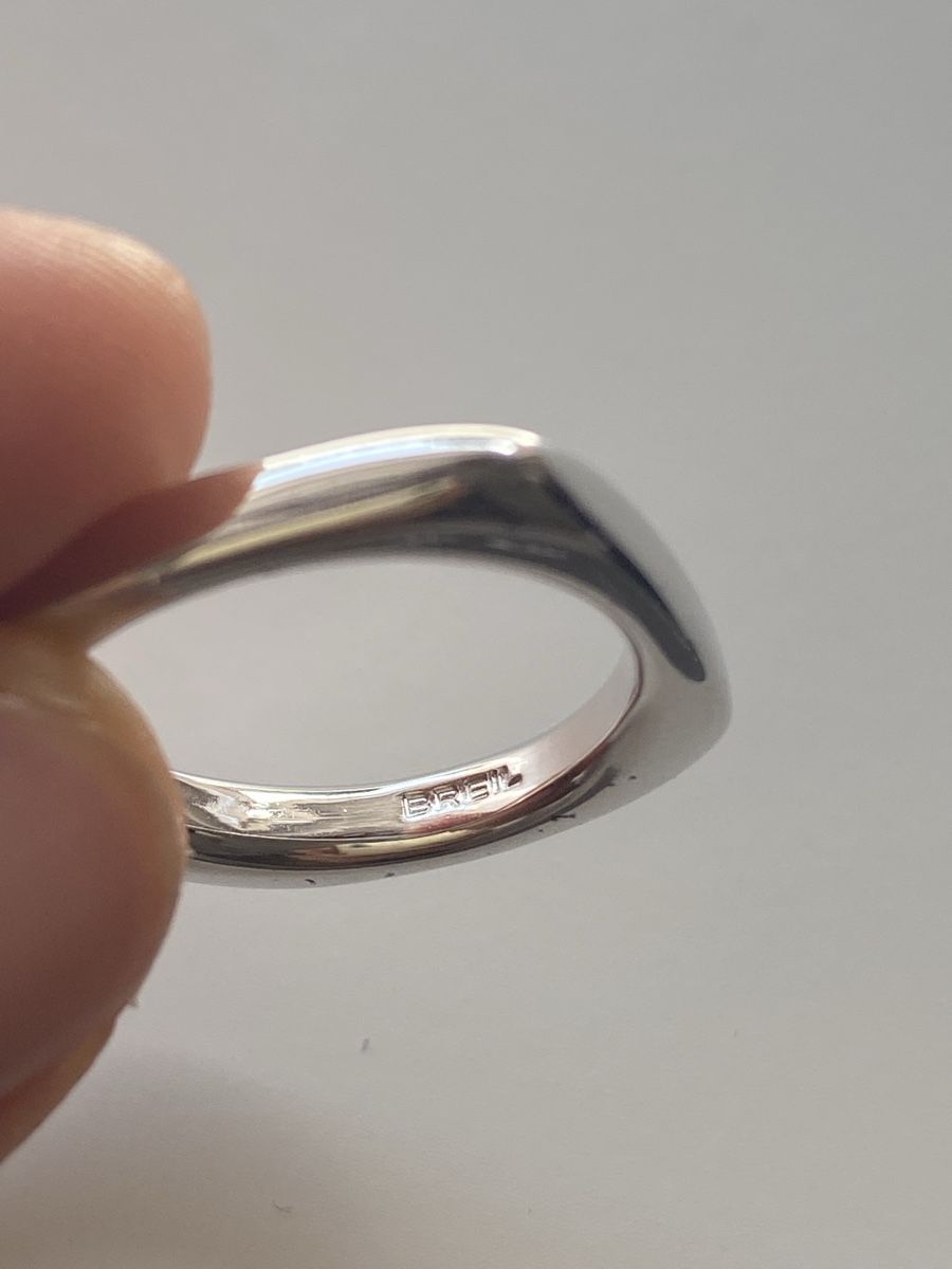 Breil Anelli: BREIL Edelstahl Silber Ring – Nuovo (secondo la descrizione) da Givisiez venduto da dor_xb9k 3