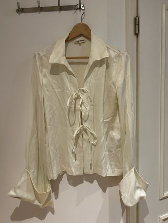 Chemise DJERF AVENUE blanc cassé taille M manches longues