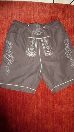 Herren Trachten Badehose d braun Gr M Edelnice