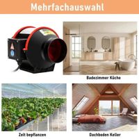 Wand Rohr ventilator Wandlüfter Abluft Haube