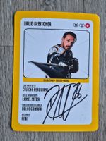 Autogrammkarte David Aebischer Originalunterschrift