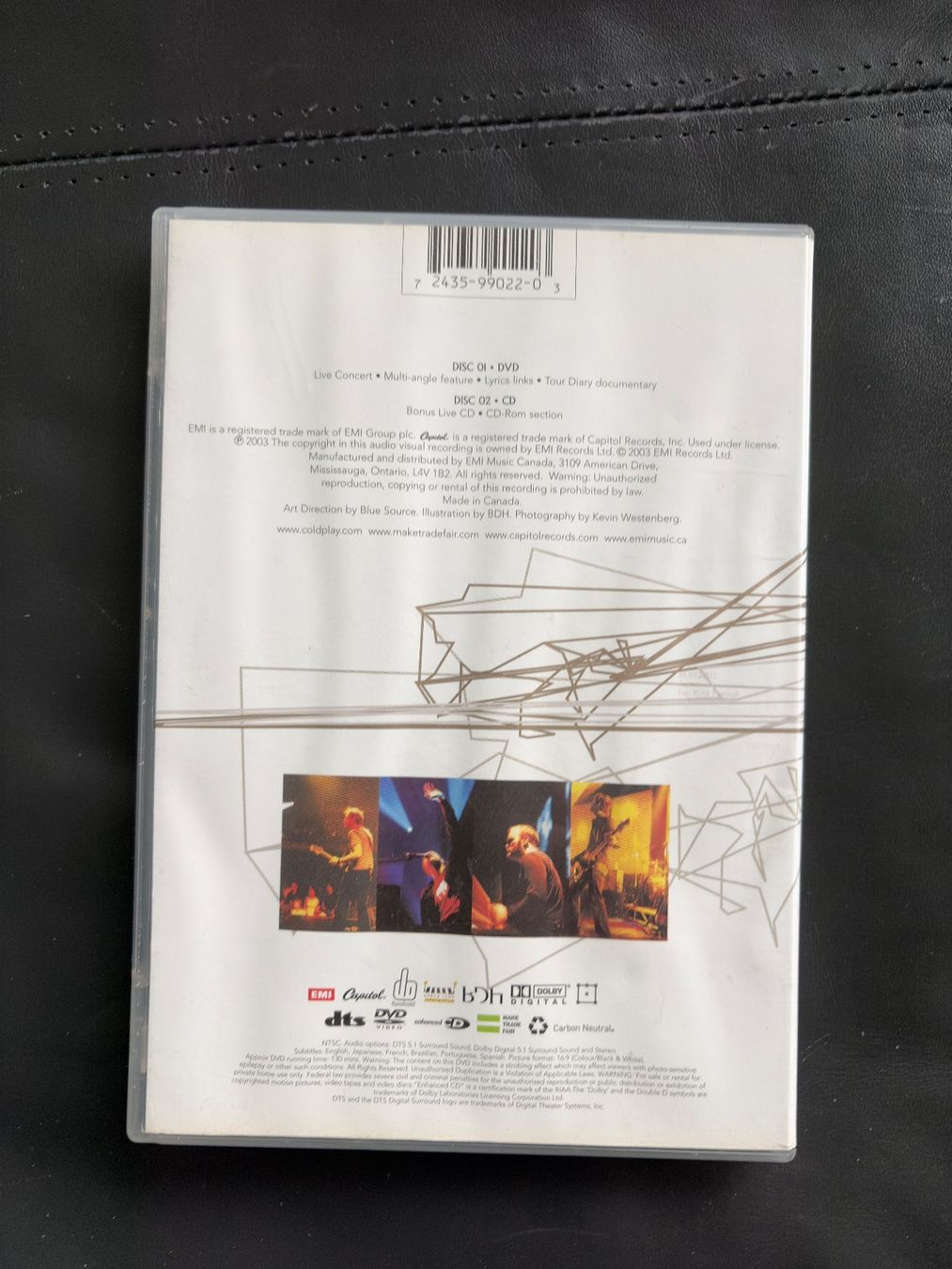 Tous les DVDs: Coldplay Live 2003 – D'occasion à Hombrechtikon par Dokmasa 1
