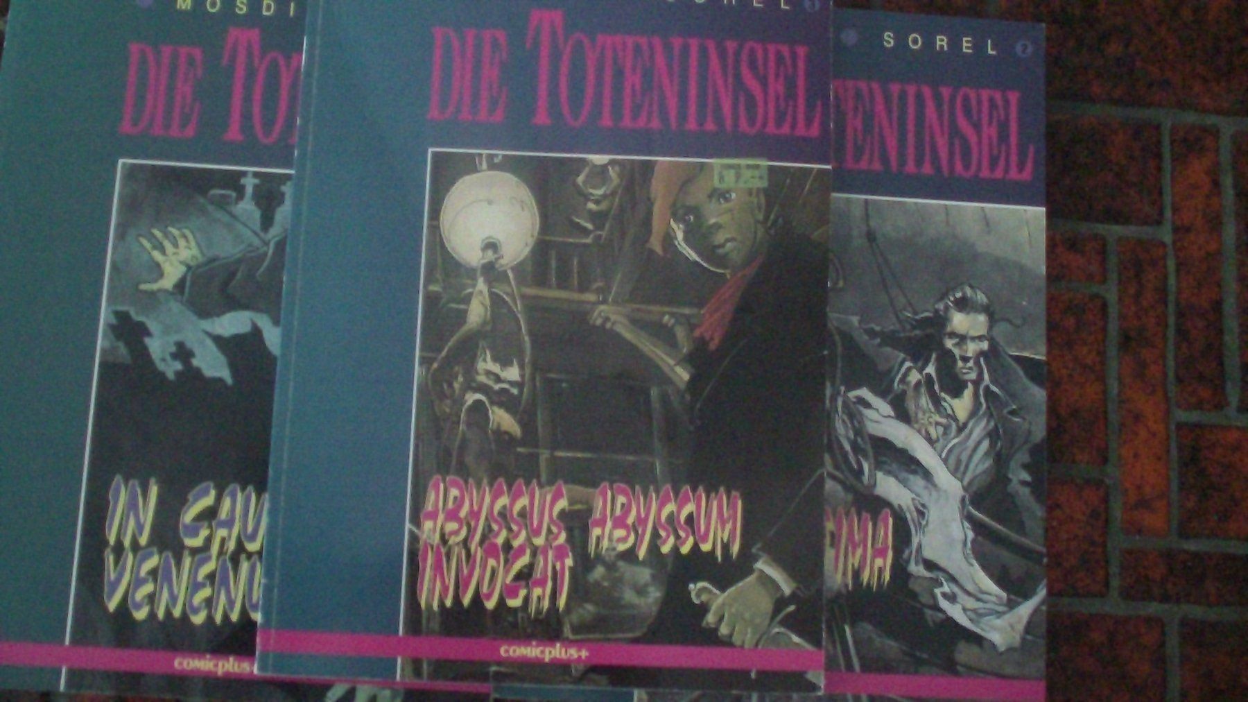 Fumetti: HORROR - COMIC: DIE TOTENINSEL MODSI-SOREL – Usato da Volketswil venduto da nemo2000 2