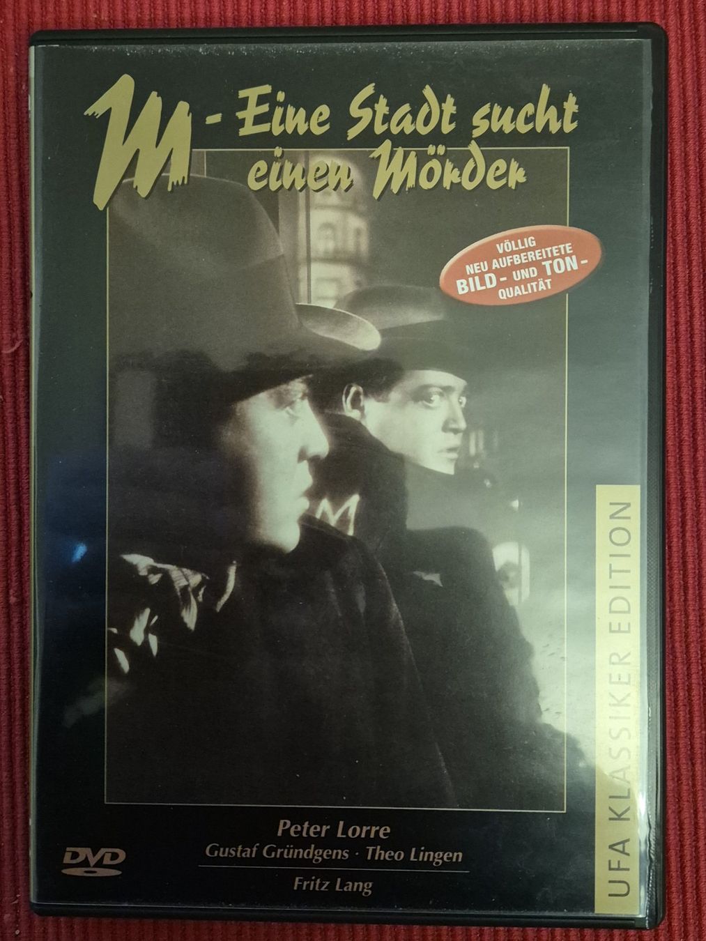 Tutti i DVDs: M - Eine Stadt sucht einen Mörder / Peter Lorre – Usato da Chur venduto da dluli