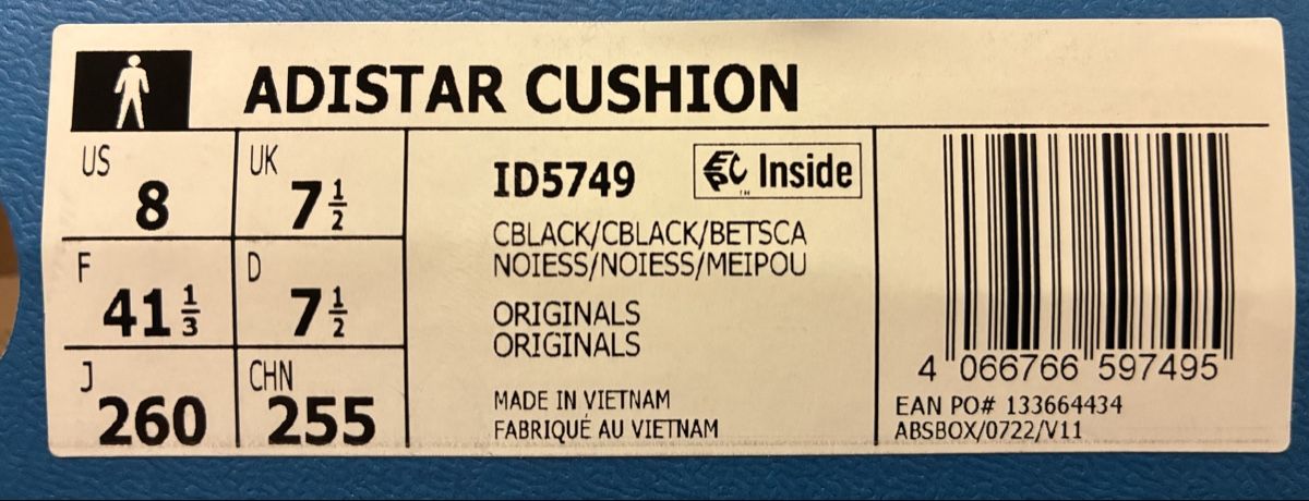 Adidas Scarpe da uomo: Adidas Adistar Cushion Grösse 41 1/3 – Nuovo (secondo la descrizione) da Goldach venduto da het_vp7q 4
