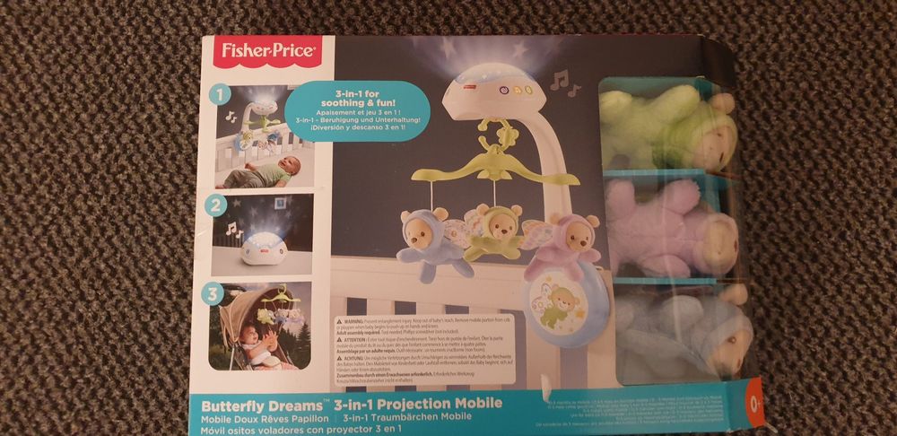 NEU! Fisher-Price 3-in-1 Traumbärchen Mobile (Neu und