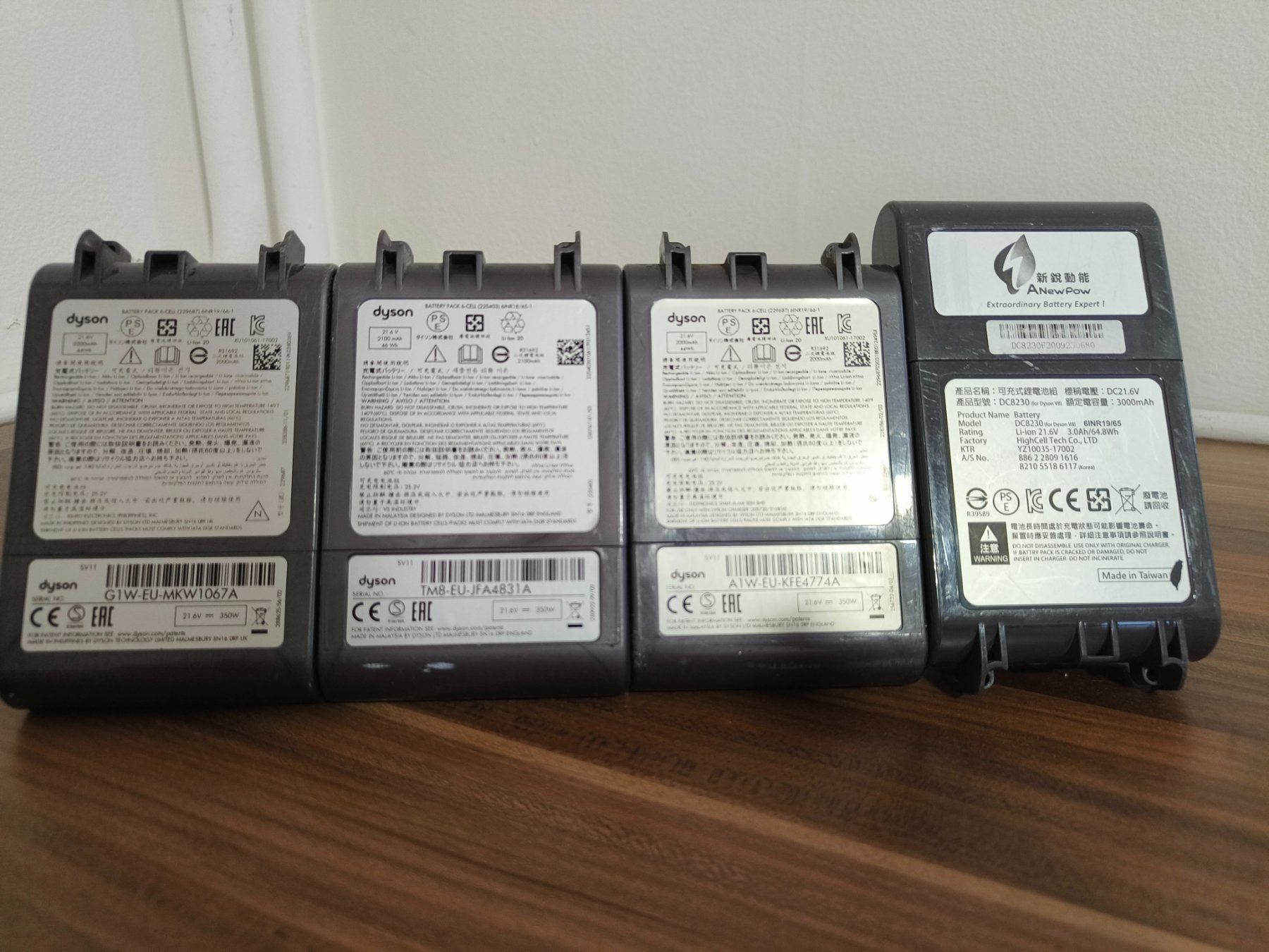 Dyson Aspirapolveri & Accessori: 4 x Dyson Akku SV11 – Difettoso da Olten venduto da sil_wl5t 1