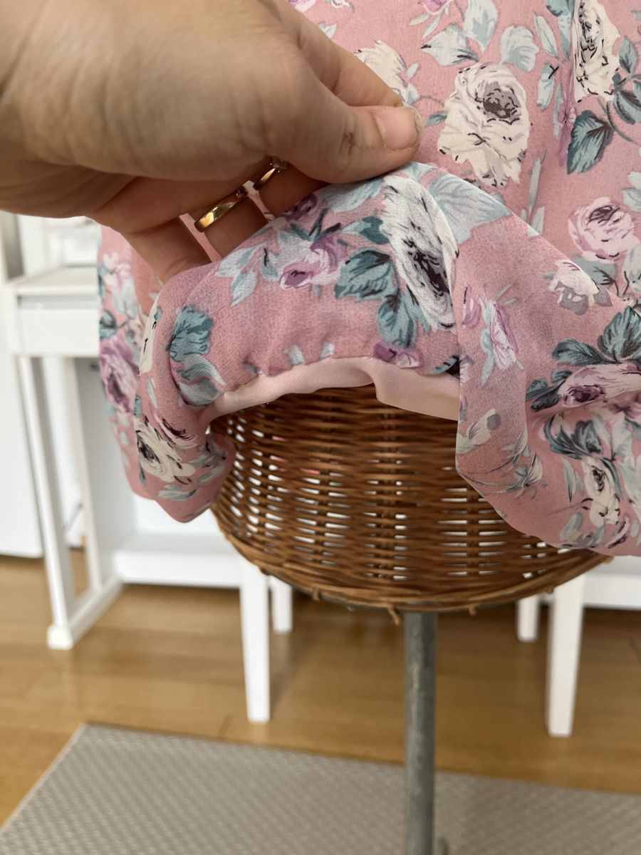 Camicette: Bluse mit Rosen, Grösse S – Usato da Solothurn venduto da Bobesch08 3