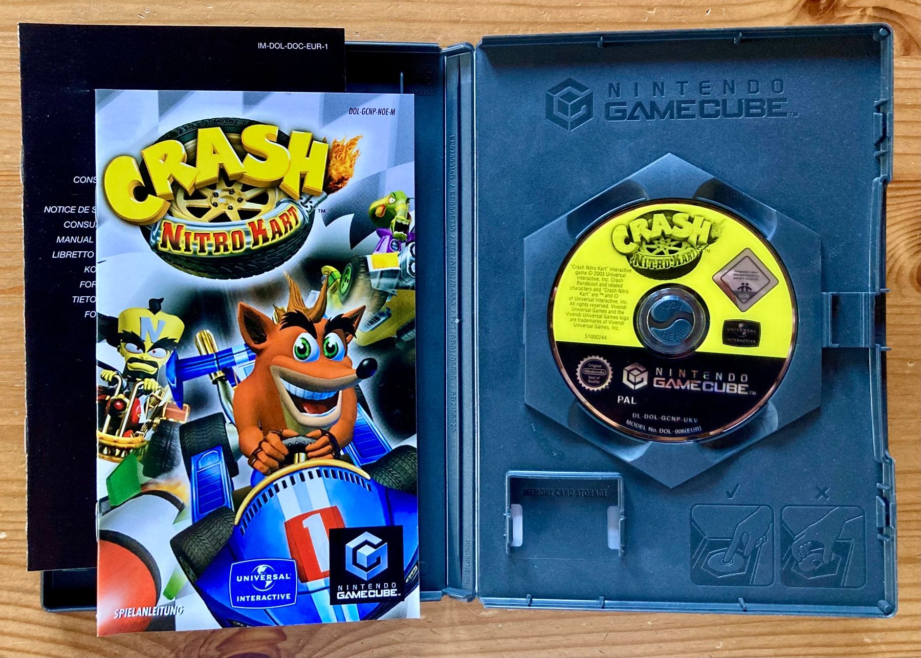Nintendo Jeux: Crash Nitro Kart - Nintendo GameCube – D'occasion à Zürich par Djmotionch 1