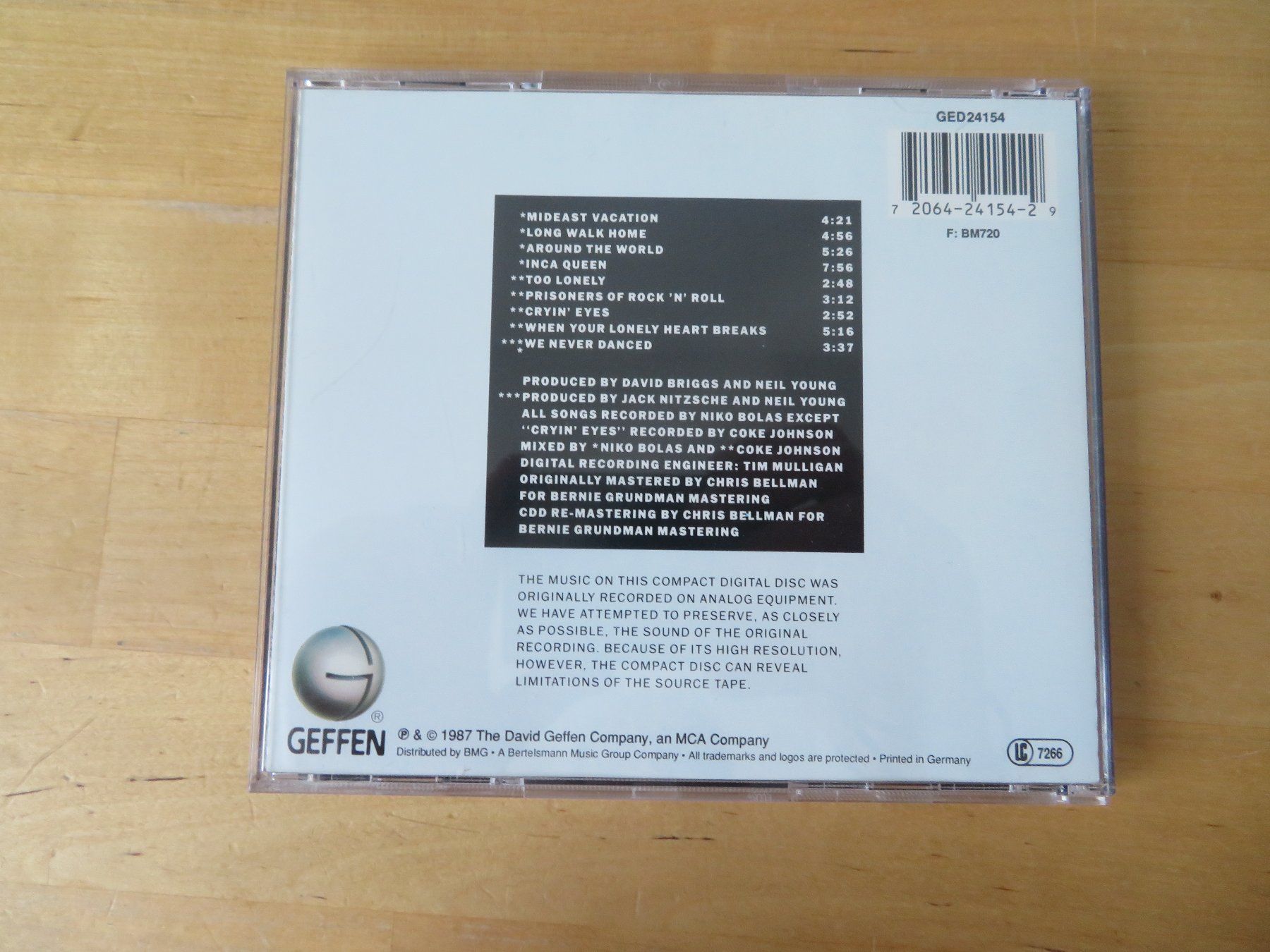 CDs: NEIL YOUNG "Life" – Gebraucht aus zürich von Goldimmund 2