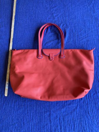 Mandarina Duck Damenhandtasche, rot, neuwertig, Top!