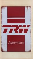 TRW Automotive Blechschild