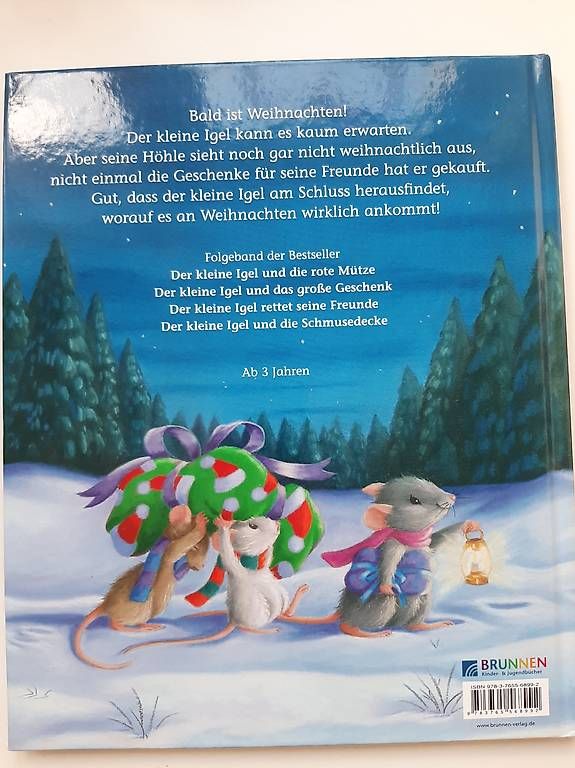 Bücher: Kinderbuch "Der kleine Igel feiert Weihnachten"  – Gebraucht aus Basel von Renato_hirzi 4