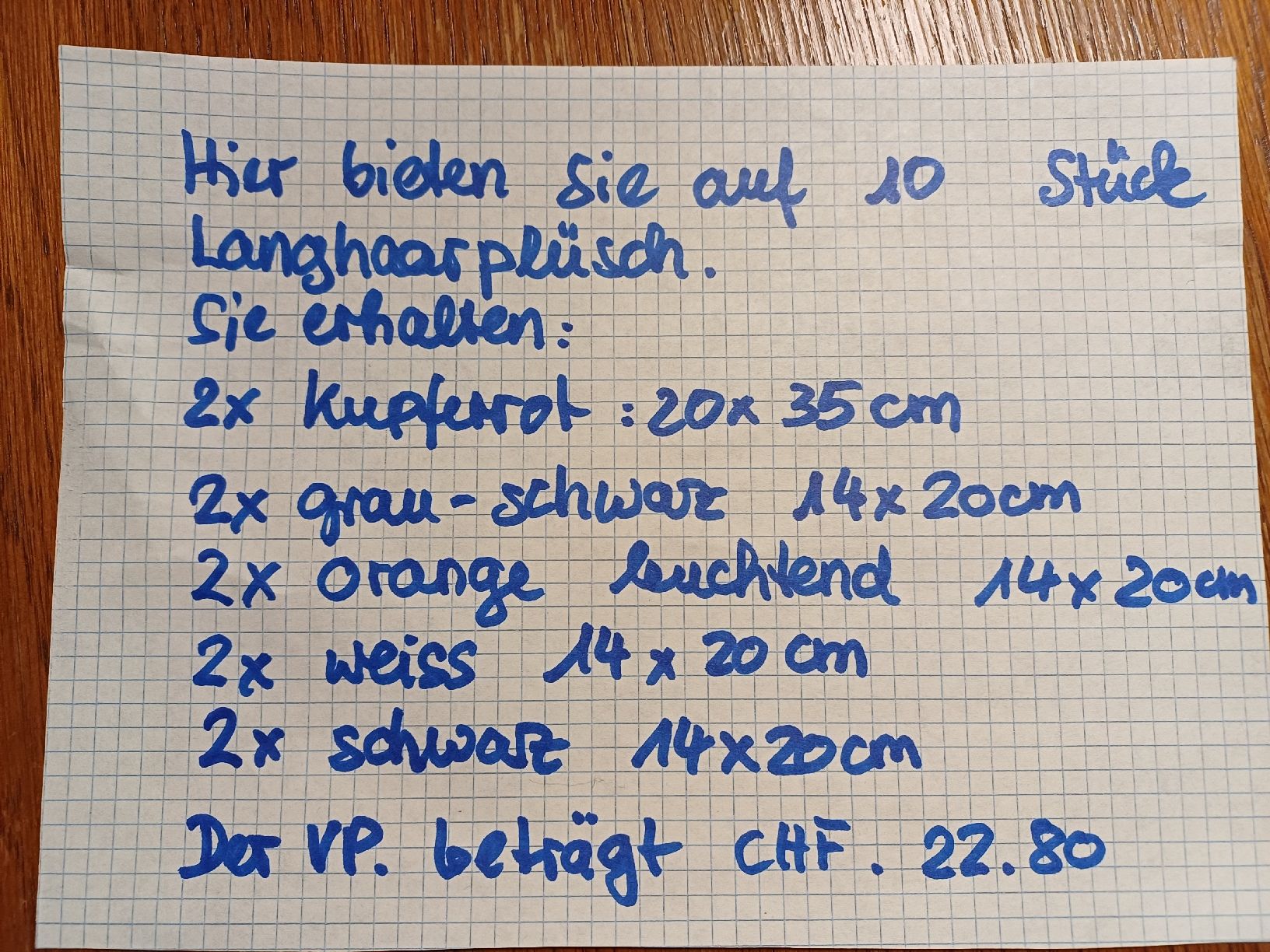 Stoffe: 10 Stück Langhaarplüsch – Neu (gemäss Beschreibung) aus Gächliwil von lesidees 5