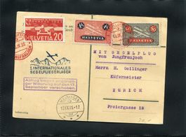 1935 Karte vom1. Int. Segelfliegerlager