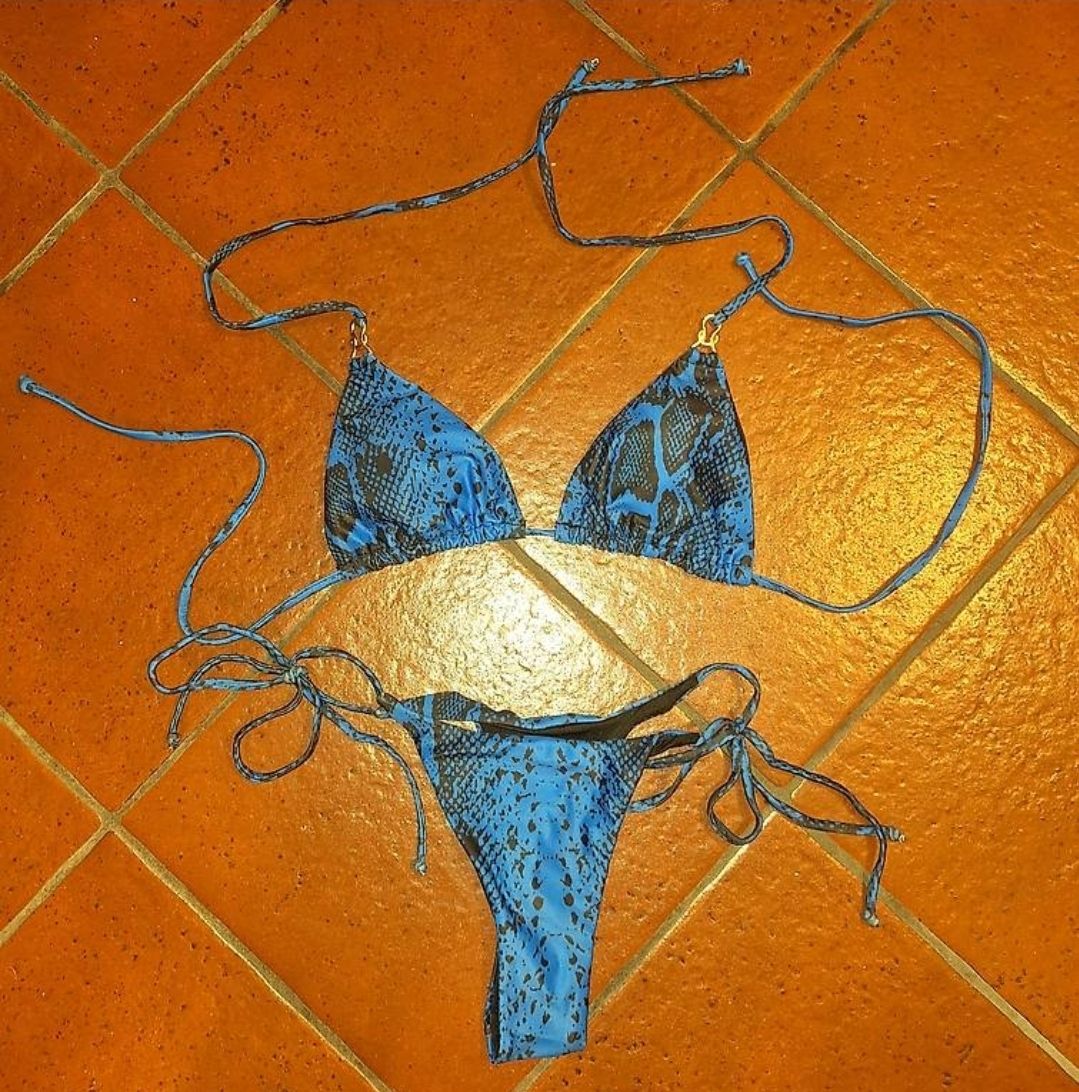 Badekleider & Bikinis: Costume da bagno serpentato – Gebraucht aus Vezia von MelRush