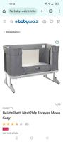 Beistellbett Chicco Next2Me Forever Moon Grey