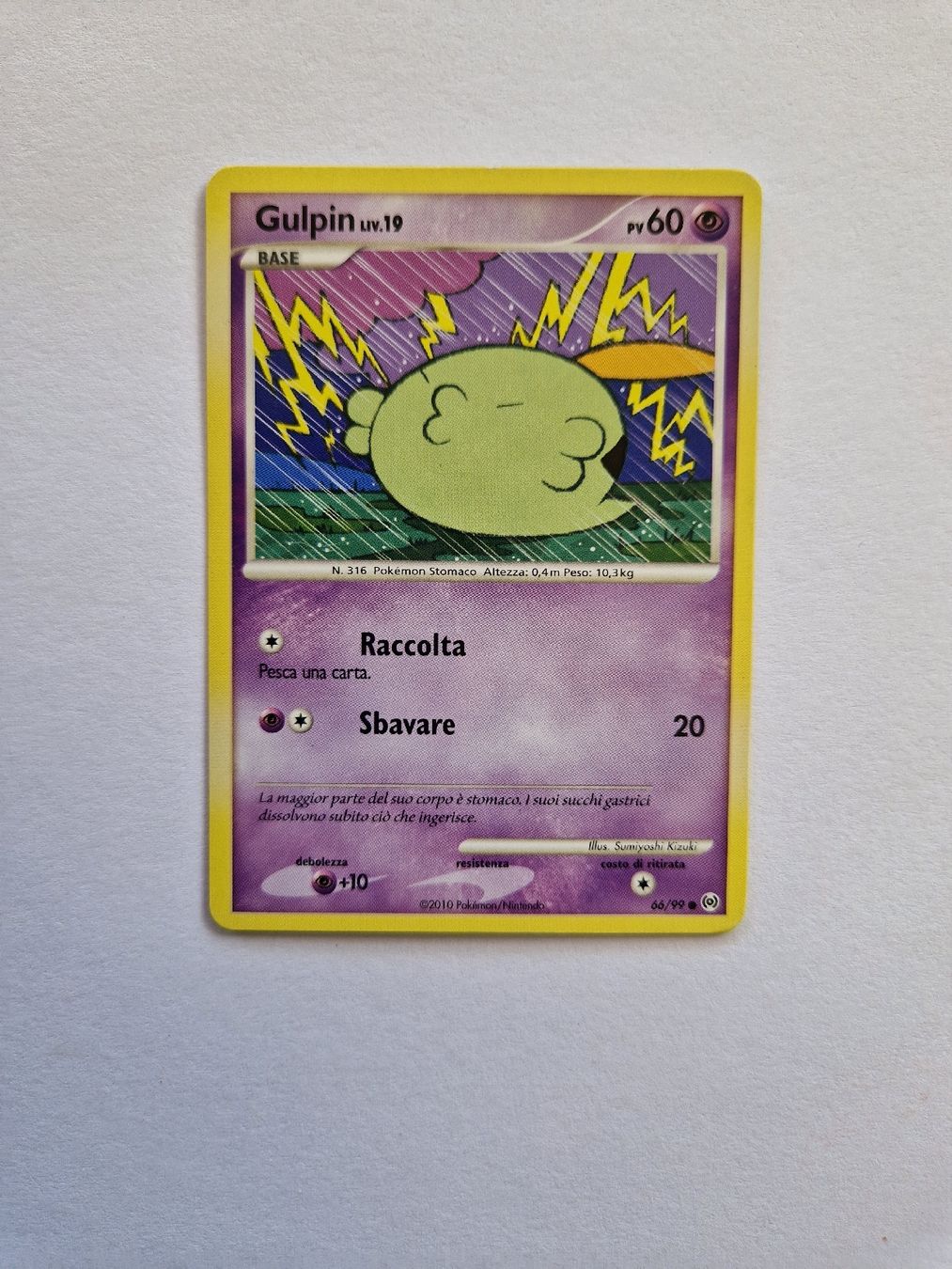 Pokémon Sammelbilder & Trading cards: Gulpin - Arceus - IT - Ab 1 – Gebraucht aus Romont FR von raj_sjv9