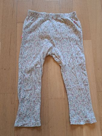 Petit Bateau Leggings, Gr. 86, Blumenmuster, Top Zustand