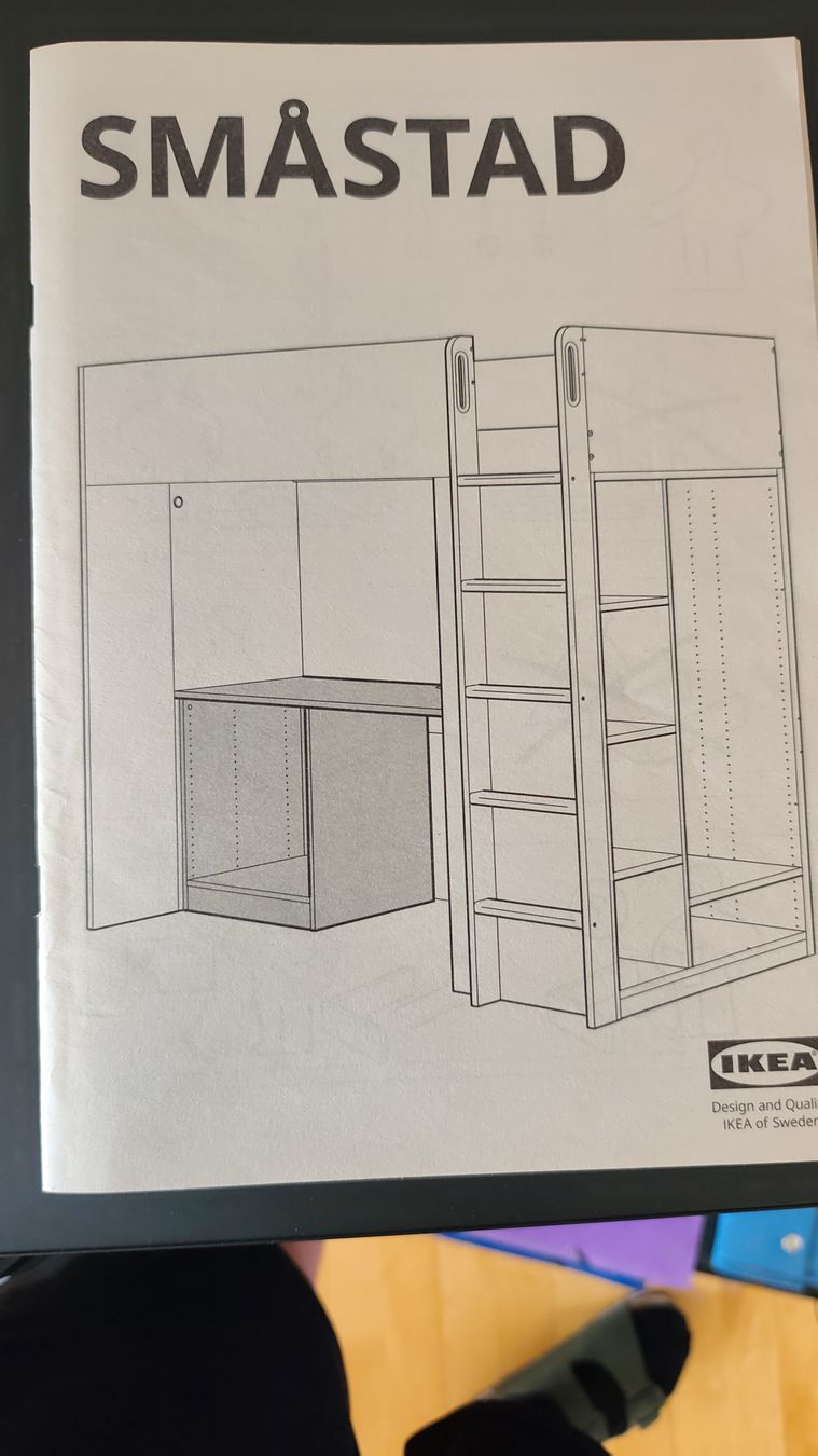 Ikea Betten: Smastad Hochbett weiss – Gebraucht aus Sirnach von krisi-b 1