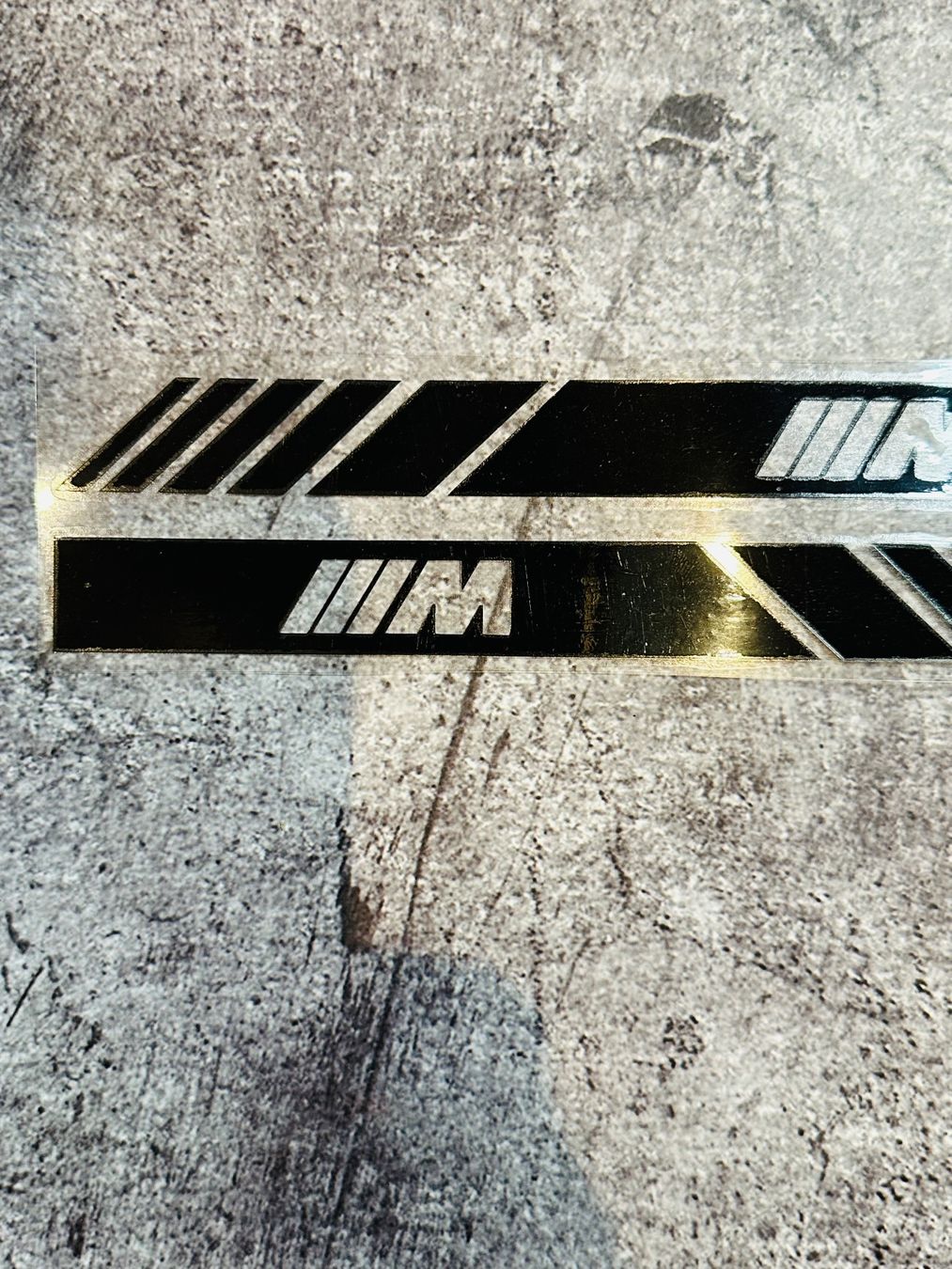 Aufkleber: BMW M Performance Kleber Sticker in Schwarz 2er Set.. – Neu und originalverpackt aus Balsthal von D.K.Autoteile8 2