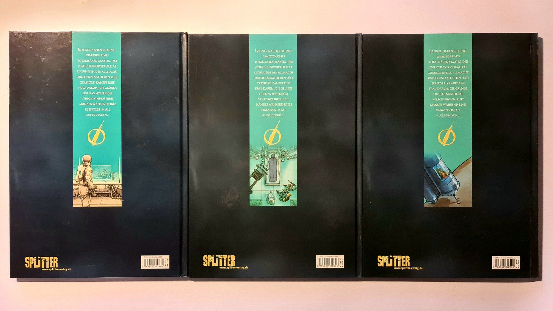 BD: Metronom Comic Bücher 1-5, Splitter Verlag – Neuf (Voir description) à Aesch BL par pri_fp8t 2