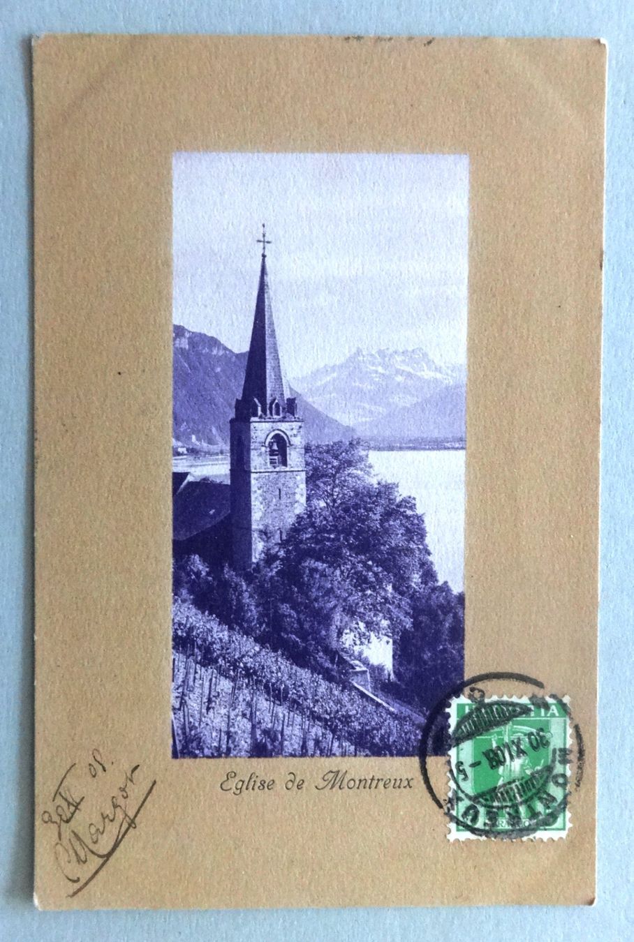 Cartes postales: Eglise de Montreux – D'occasion à Fétigny par Billy2miny