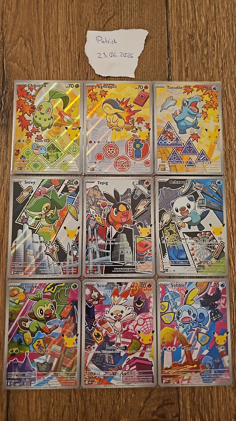 Pokémon Sammelbilder & Trading cards: Pokemon First Partner Series 2 Set EN – Neu (gemäss Beschreibung) aus Kaiseraugst von P4ddy