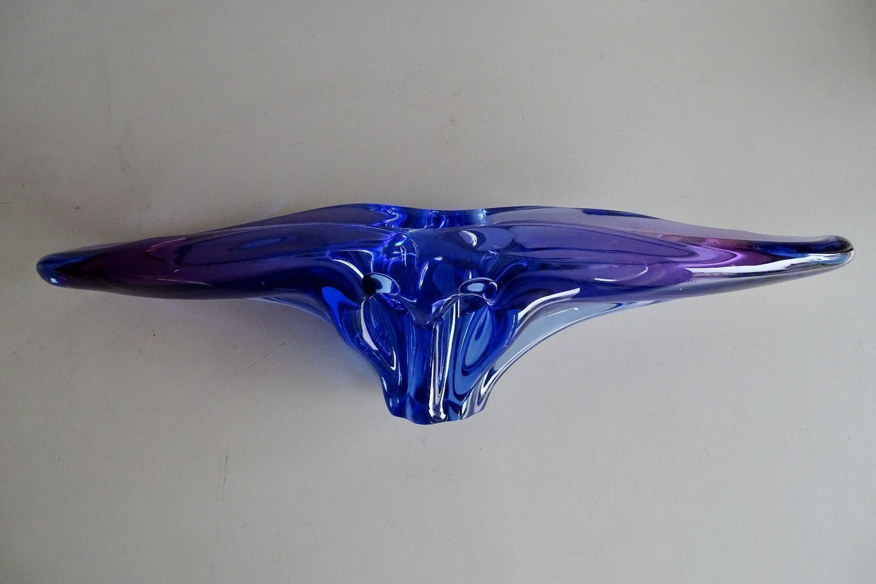 Murano Ciotole: grosse 50er Jahre Murano Glasschale – Usato da Lüchingen venduto da Eeizo 2