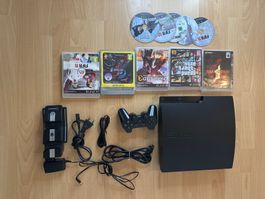 PS3 Konsole mit Spielen