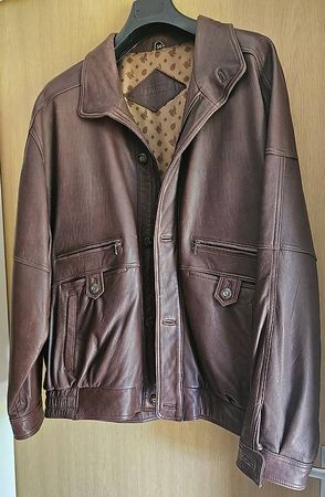 Herren Lederjacke Grösse 54