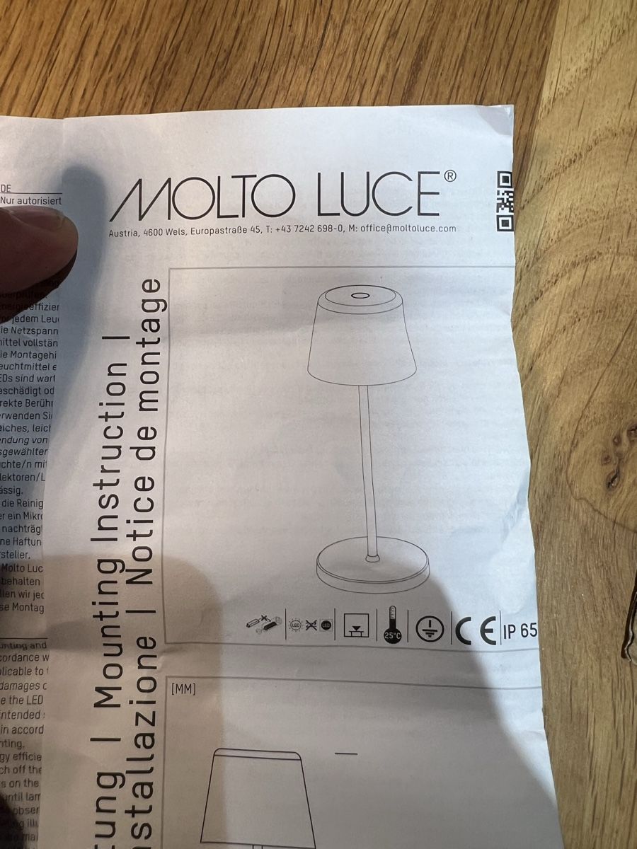 Lampade: Molto Luce Aesta Mini T Tischleuchte – Nuovo e nell'imballaggio originale da Stalden VS venduto da Sandro_Regotz 5