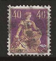 CH107 - Helvetia avec épée no 107 obl.
