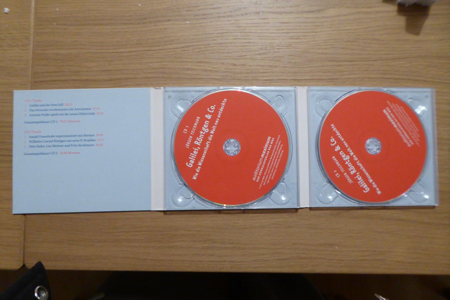 CD: 2x CD Galileo Röntgen & Co – Usato da Allschwil venduto da Summelsarium 3