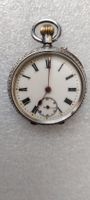 Echt Silber 925 Sammler Taschenuhr 33.6mm, schöne Verzierung