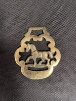 1 "Horse Brass" Messing alt