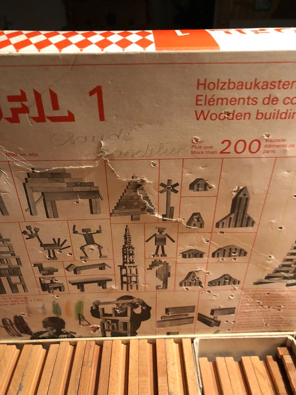 Jeux de construction: Holzbaukasten Profil 1 – D'occasion à Röschenz par Tashroal 6