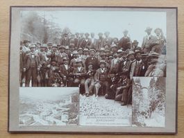 Antikes orig. Foto Männerchor Aussersihl-Zürich Sängerfahrt
