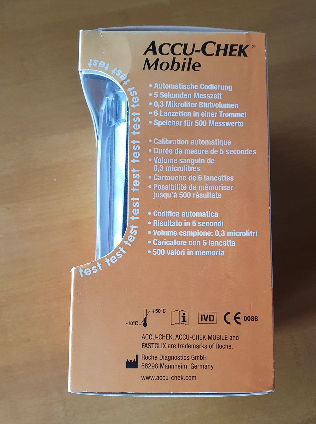 Misurare: Accu-Check Mobile FastClix Blutzuckermesser – Usato da Zürich venduto da Eiwan 6