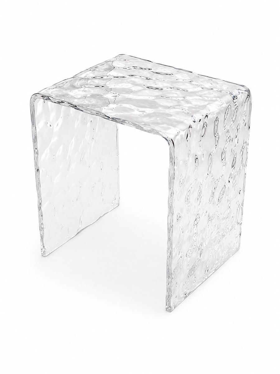 Sgabelli: Moderner Acryl Hocker transparent – Ripple Design – Nuovo (secondo la descrizione) da Aarberg venduto da LovelyThings_ 3