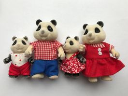 Vintage Sylvania, Simba Bärenland, Familie Panda