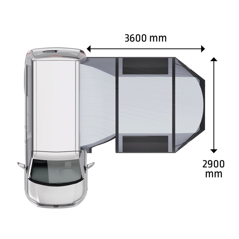 Kampa Verande & Tende da sole: Action Air Kampa Buszelt – Nuovo e nell'imballaggio originale da Luzern venduto da Chroegu1 4