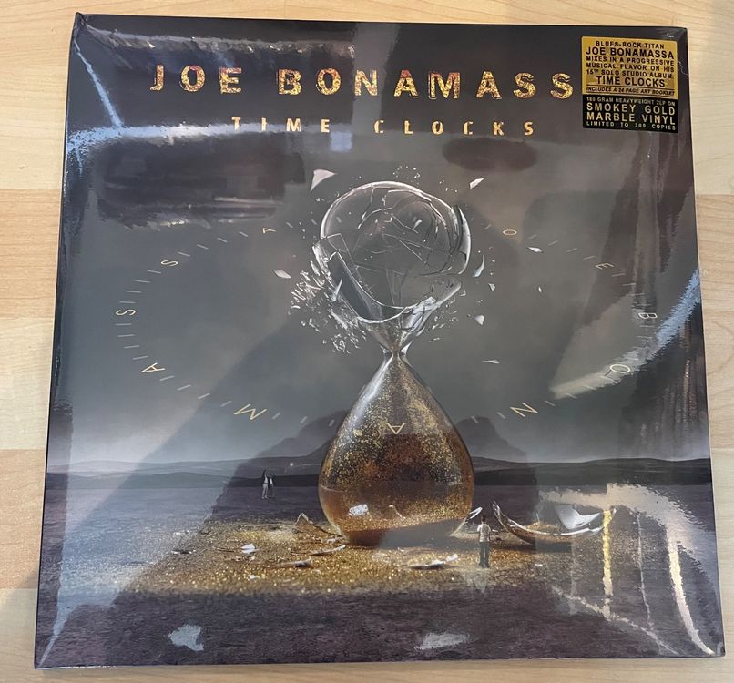 Joe Bonamassa Time Clocks Smokey Gold Marble Vinyl Ltd 300 (Gebraucht ...