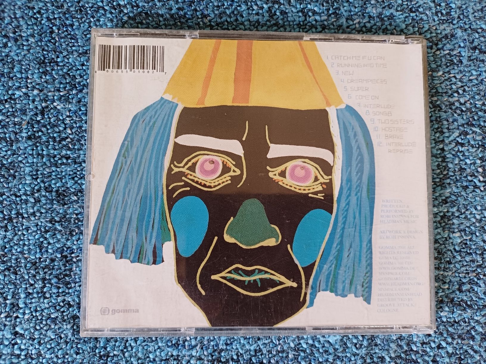 CD: Headman "Catch me" CD – Usato da Begnins venduto da Drastic-Sound 1