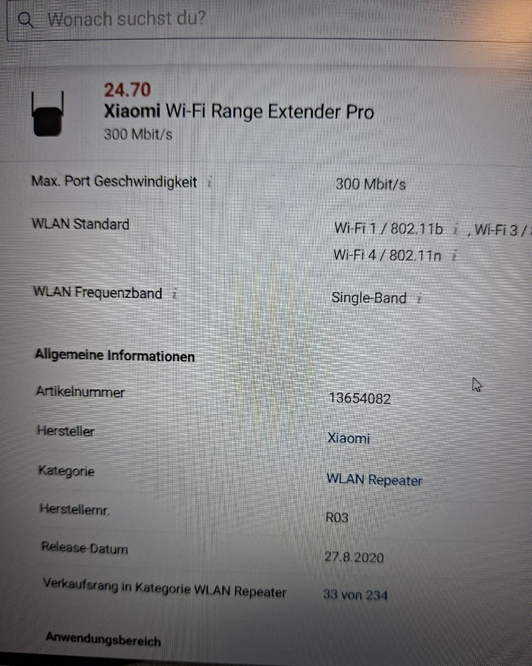Amplificatori: Xiaomi Wifi range extender pro – Nuovo (secondo la descrizione) da Chur venduto da bananaaa 4