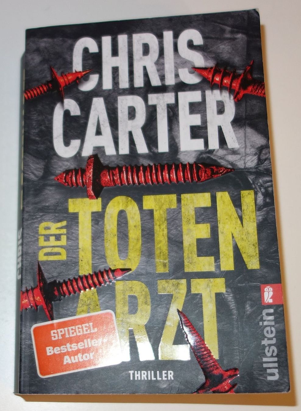 Libri: DER TOTENARZT   (Thriller von Chris Carter) – Usato da Dietlikon venduto da Web-Trader 2