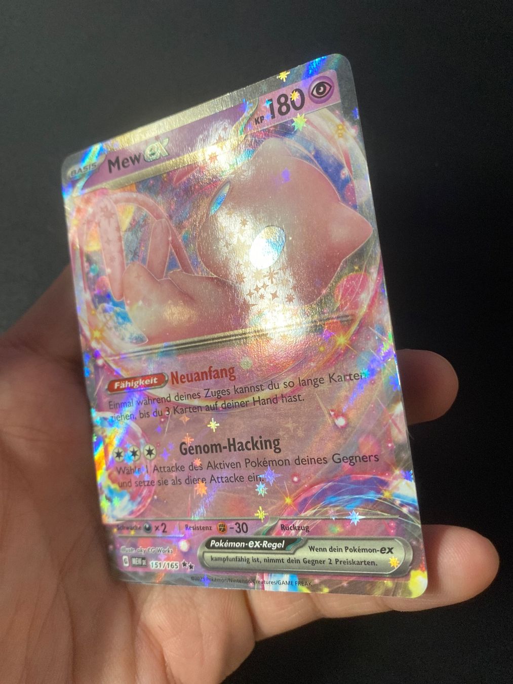 Pokémon Carte collezionabili: Mew ex 151 - Double Rare - MEW 151 - DE – Nuovo (secondo la descrizione) da Hausen AG venduto da Shrade 1