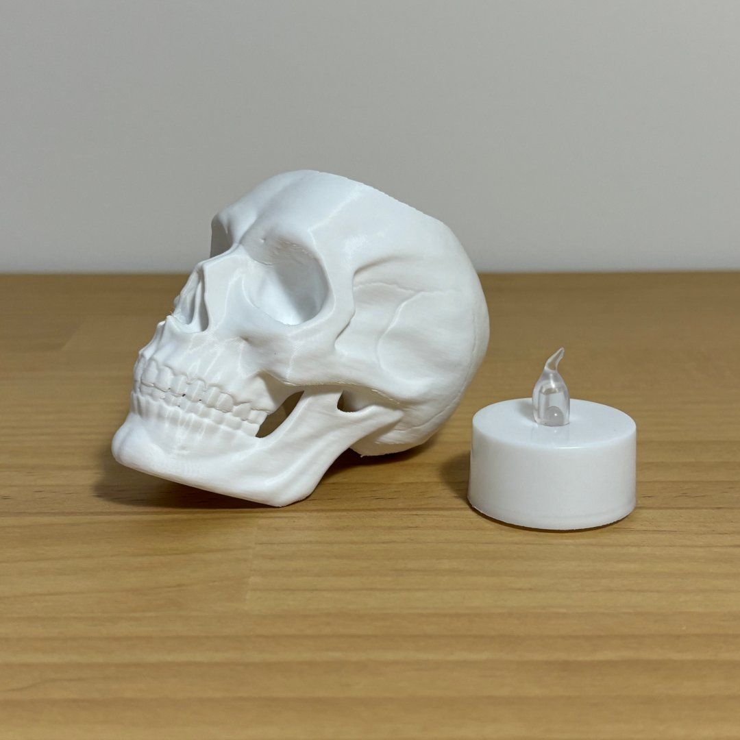 Kerzenständer: Halloween Schädel Elektrische Teelicht Halter – Neu und originalverpackt aus Dietikon von You_Want_We_Print 1