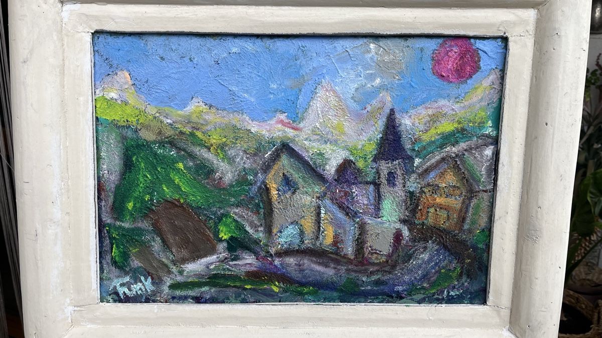 Gemälde: Ölgemälde expressionistisch Funk München  – Gebraucht aus Erzingen von takoma66 1