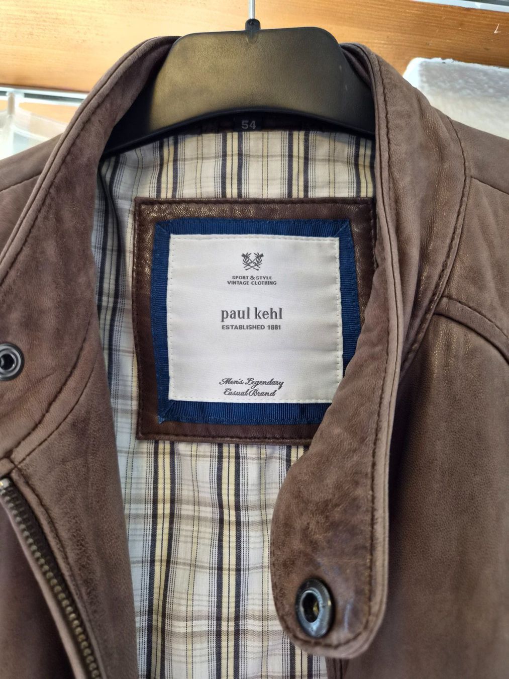 Paul Kehl Giacche: Herren Lederjacke Paul Keel – Usato da Flaach venduto da shora 1